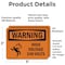 Signmission High Voltage 240 Volts With Symbol OSHA Warning Sign, Vinyl Decal, 5in W x 3.5in L, 2PK OS-2PACK-WS-D-35-L-12175 - alternate 2